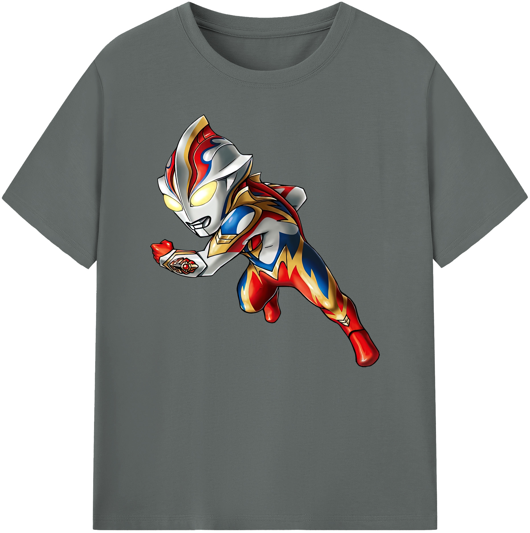 （画像用） ウルトラマン Ultraman 綿100％ メンズ半袖Tシャツ｜肌触りやわらか＆通気性